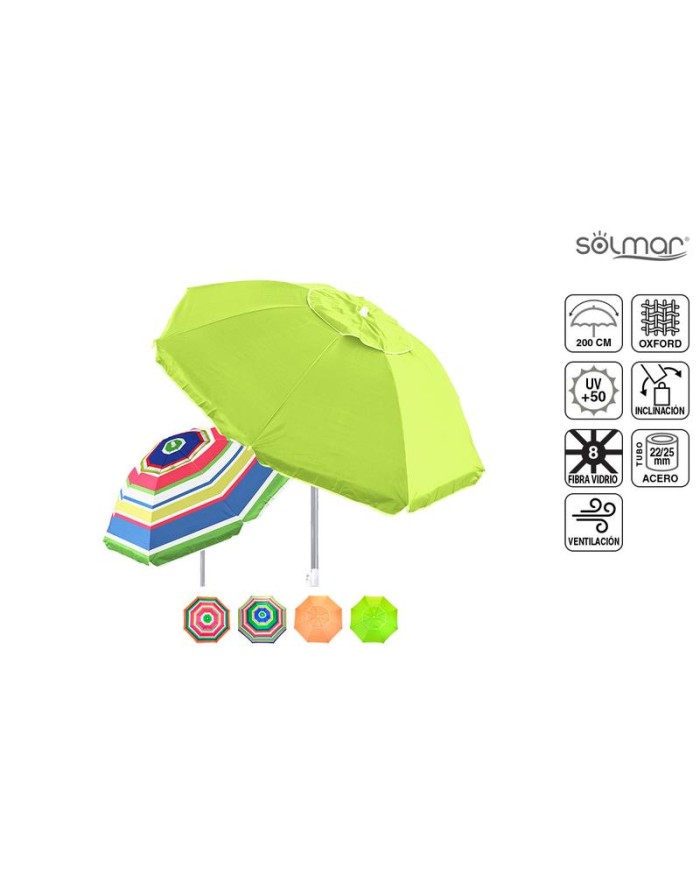 SOMBRILLA PLAYA MADEIRA 200CMS. 15946