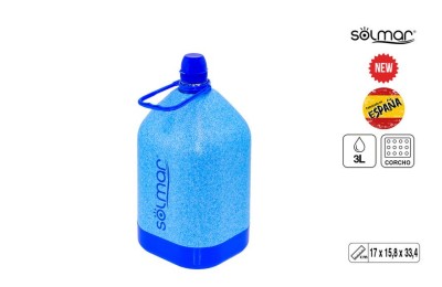 BOTELLA TERMO SOLMAR CORCHO 3 LITROS 2033