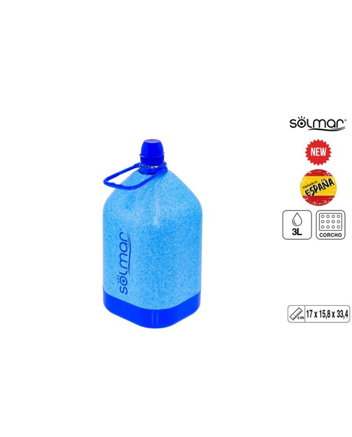BOTELLA TERMO SOLMAR CORCHO 3 LITROS 2033