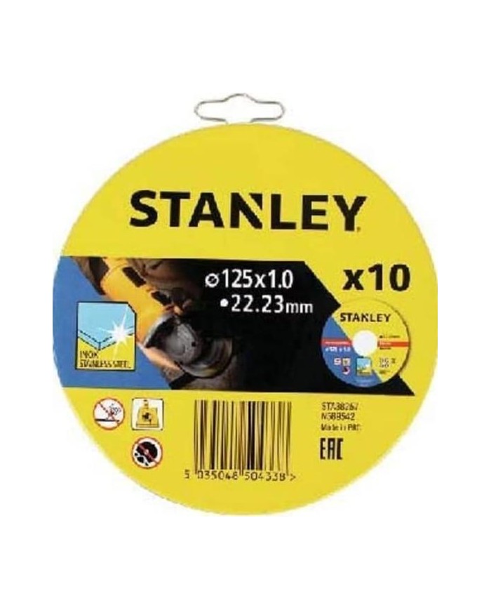 DISCO C/INOX STANLEY 115X1'0MM. STA38257-XJ