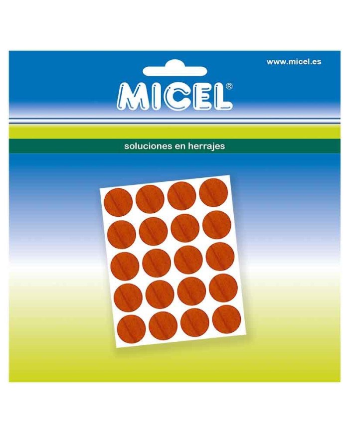 CUBRE TORNILLO MICEL SAPELI 13MM. 20PZS. 90918