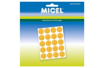 CUBRE TORNILLO MICEL PINO 13MM. 20PZS. 90914