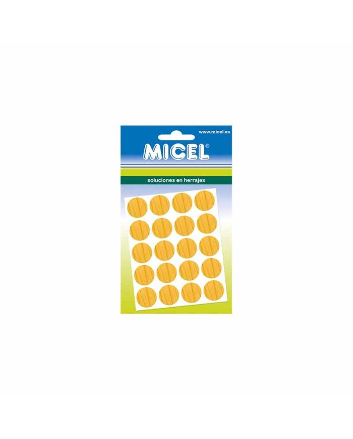 CUBRE TORNILLO MICEL PINO 13MM. 20PZS. 90914