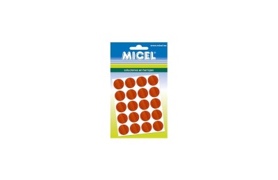 CUBRE TORNILLO MICEL CEREZO 13MM. 20PZS. 90916
