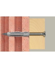 BOX TACO NYLON SX PLUS 6X30MM. + 4 BROCAS FISCHER 1000U  568676