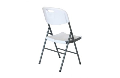 SILLA PLEGABLE CON ASA 7H BLANCO 47X58X87CM. BLANCO 75897