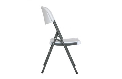 SILLA PLEGABLE CON ASA 7H BLANCO 47X58X87CM. BLANCO 75897