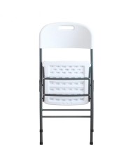 SILLA PLEGABLE CON ASA 7H BLANCO 47X58X87CM. BLANCO 75897