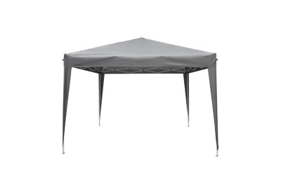 CARPA JARDIN/PLAYA 7H PLEGABLE GRIS 300X300CMS. 76207