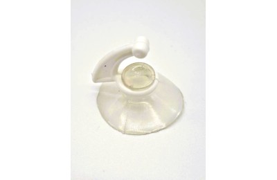 PERCHA VENTOSA SISFYX GANCHO PLASTICO (B/50UN) 40MM.