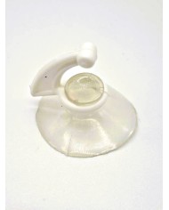 PERCHA VENTOSA SISFYX GANCHO PLASTICO (B/50UN) 40MM.