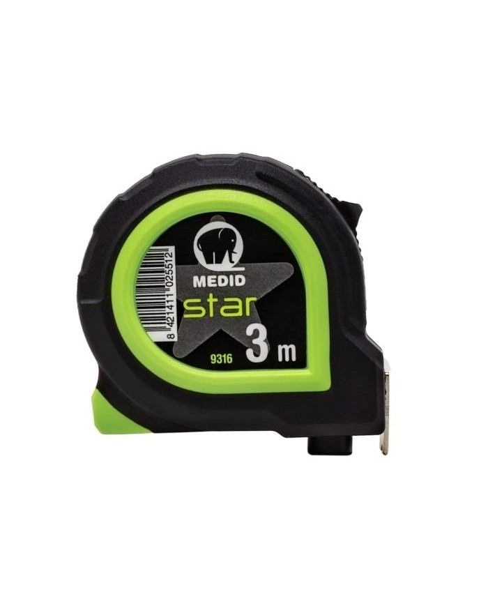 FLEXOMETRO STAR MEDID 3MTS. CON FRENO 9316