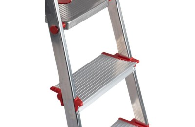 ESCALERA ROLSER ALUMINIO 7 PELDAÑOS ANCHOS