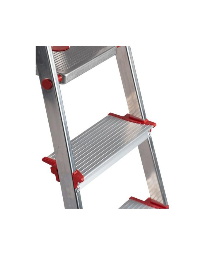 ESCALERA ROLSER ALUMINIO 7 PELDAÑOS ANCHOS