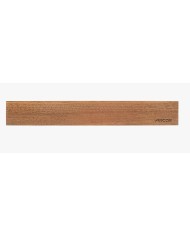 SOPORTE ARCOS CUCHILLOS MAGNETICO DE MADERA DE NOGAL  450X65X20MM.