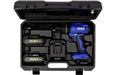 TALADRO PERCUTOR IRIMO 18V. 2BAT. 2AH. IC-AG1