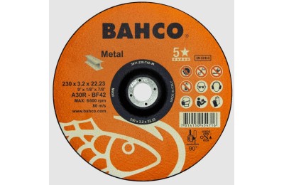 DISCO BAHCO CORTE METAL 230X3,2MM. A30R               3911-230-T42-M