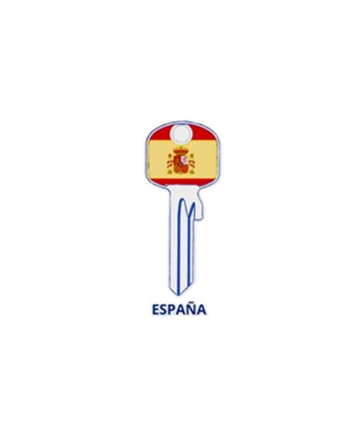 LLAVES BRUTO SEGURIDAD TE-T60 LOGO ESPAÑA