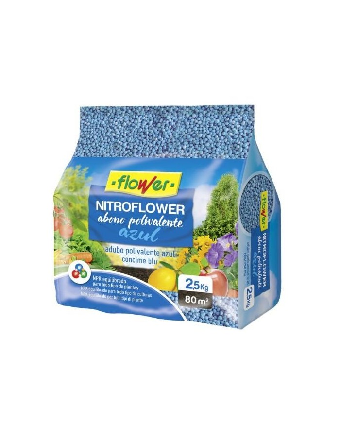 FERTILIZANTE NITROFLOWER AZUL 2'5KGS. 10529