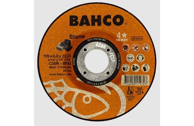 DISCO BAHCO CORTE PIEDRA 115X3,2 C30R 3912-115-T42-ST