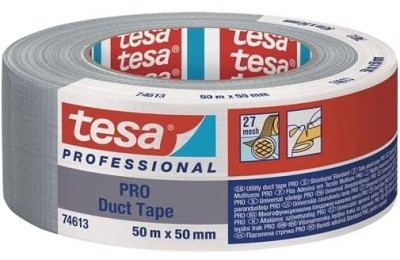 CINTA AMERICANA TESA GRIS 50MM (ROLLO 50MTS)