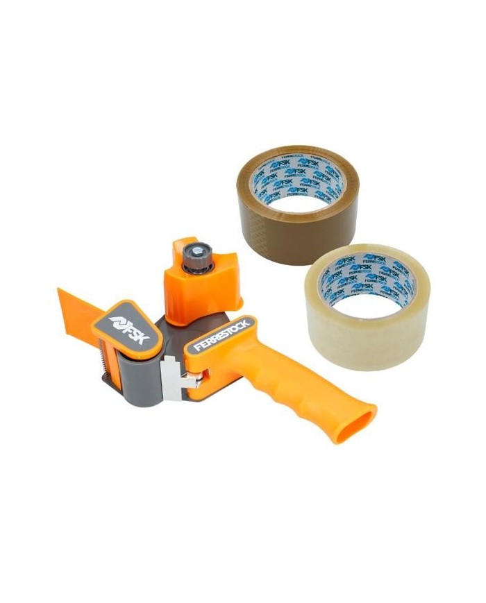 MAQUINA PRECINTAR FSK PISTOLA NARANJA