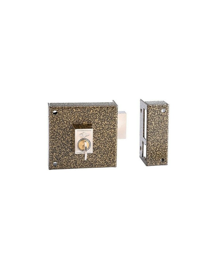 CERRADURA CVL ESMALTADA 124A-8 DERECHA CILINDRO PERFIL