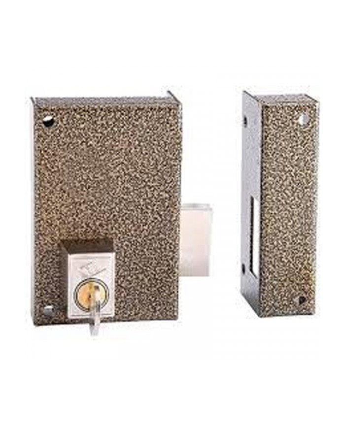 CERRADURA CVL ESMALTADA 56C-60 IZQUIERDA CILINDRO PERFIL