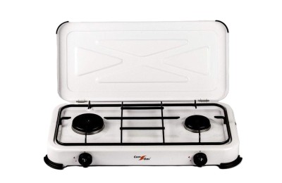 COCINA PORTATIL 2 FUEGOS CON TAPA COMGAS