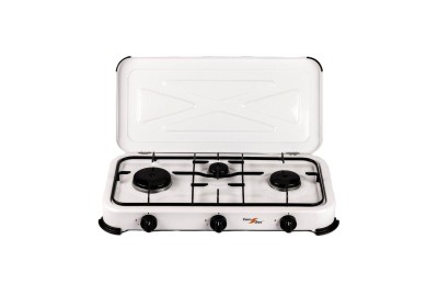 COCINA PORTATIL 3 FUEGOS CON TAPA COMGAS