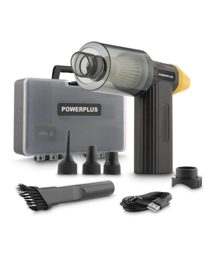 ASPIRADOR SOPLADOR POWEPLUS MINI 8V. RECARGABLE POWX3100