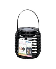 FAROLILLO SOLAR JARDIN GSC NEGRO 1800K