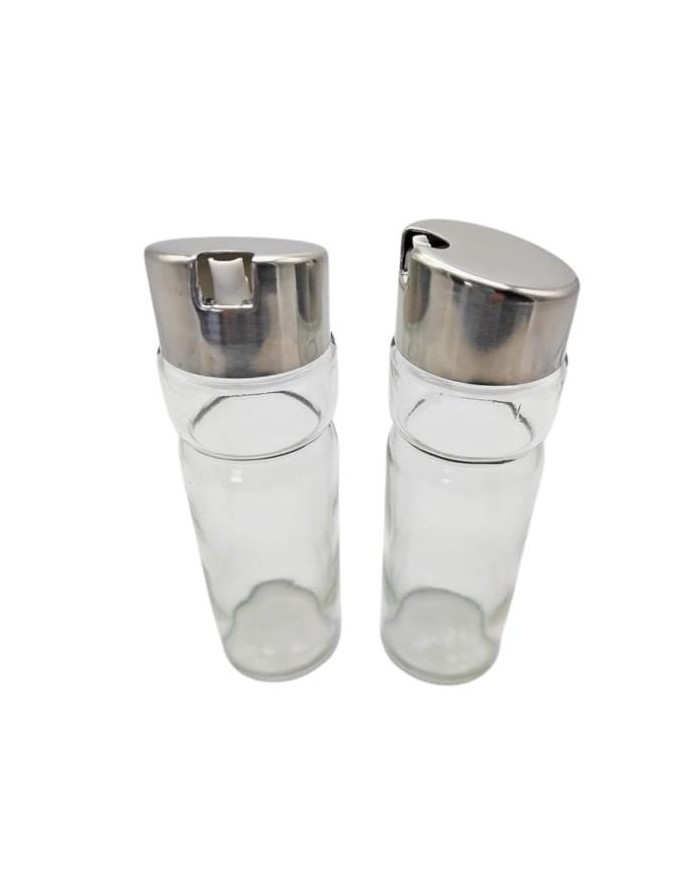 ACEITERA Y VINAGRERA LIFESTYLE CRISTAL INOXIDABLE     18410