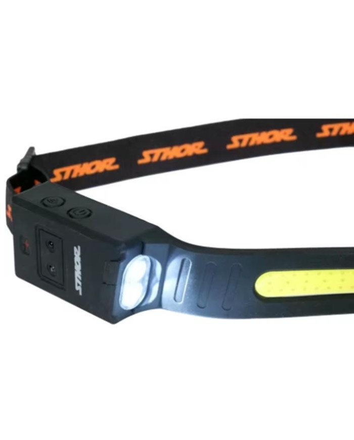 LINTERNA PARA CABEZA STHOR 5W. RECARGABLE USB 88680