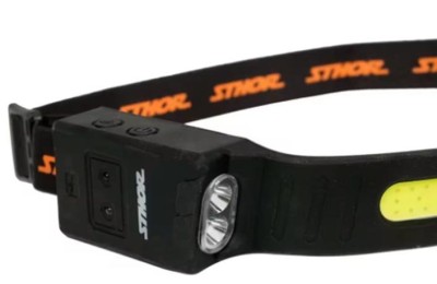 LINTERNA PARA CABEZA STHOR 5W. RECARGABLE USB 88680