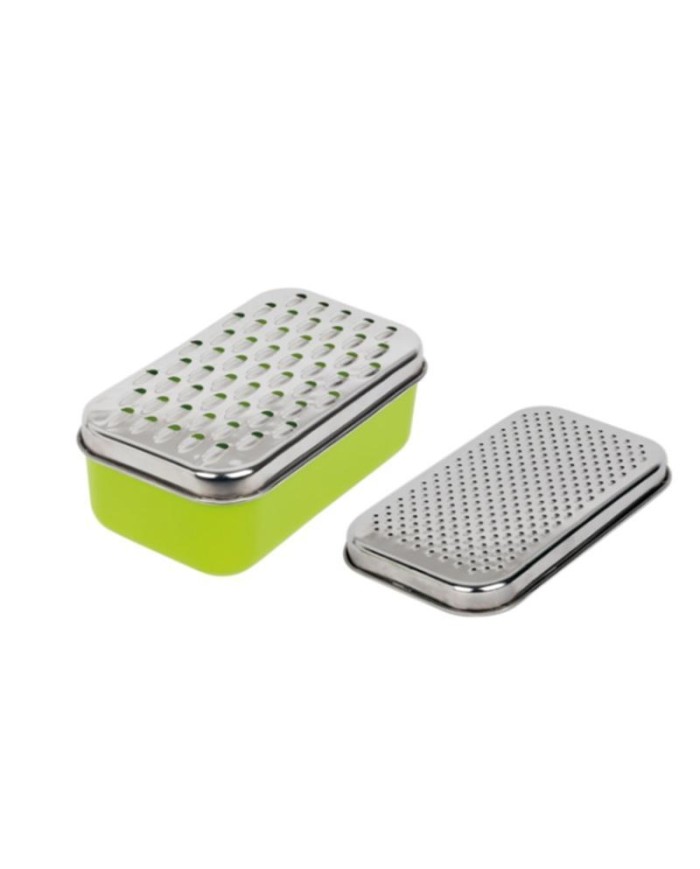 RALLADOR LIFESTYLE INOXIDABLE DOBLE CON RECIPIENTE 2451