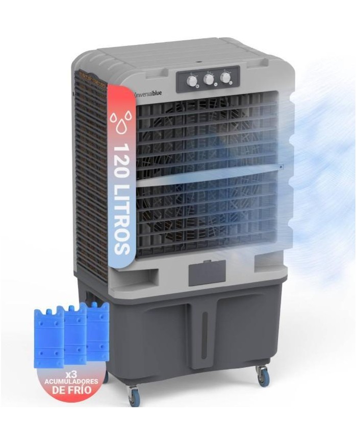 CLIMATIZADOR MECANICO UNIVERSALBLUE 120LTRS. 400W.    2060-UCL5004-24