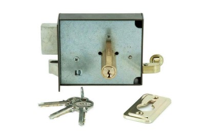 CERRADURA ILARGI 125A  8CM. IZQUIERDA CILINDRO PERFIL