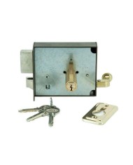 CERRADURA ILARGI 125A  8CM. IZQUIERDA CILINDRO PERFIL