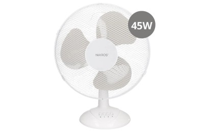 VENTILADOR DE SOBREMESA GSC BLANCO 45W. 43CMS. 005000702