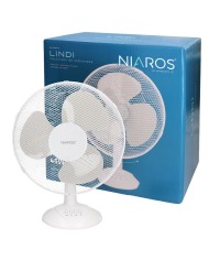 VENTILADOR DE SOBREMESA GSC BLANCO 45W. 43CMS. 005000702