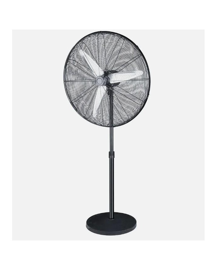 VENTILADOR DE PIE FABRILAMP MODELO ALARCON NEGRO 180W. 65CMS. 213241109