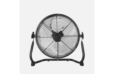 VENTILADOR DE SUELO INDUSTRIAL FABRILAMP MODELO MIDAS NEGRO/CROMO 100W. 47CMS. 237571152