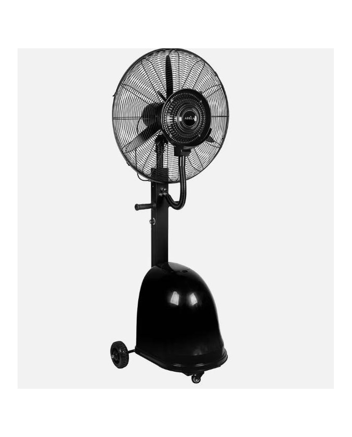 VENTILADOR DE PIE CON VAPRIZADOR FABRILAMP MODELO NAPOLEON NEGRO 260W. 55CMS. 241541009