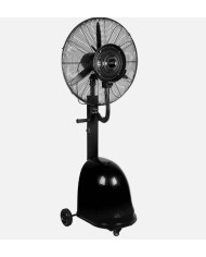 VENTILADOR DE PIE FABRILAMP MODELO ALARCON NEGRO 180W. 65CMS. 213241109
