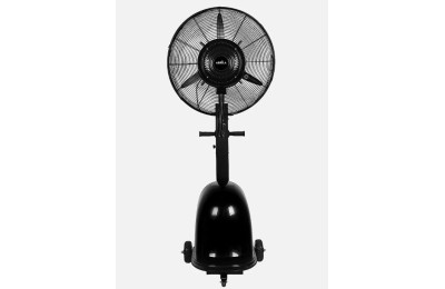 VENTILADOR DE PIE CON VAPRIZADOR FABRILAMP MODELO NAPOLEON NEGRO 260W. 55CMS. 241541009