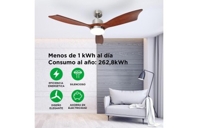 VENTILADOR DE TECHO SOGO 80W. 137CMS. VEN-SS-21805