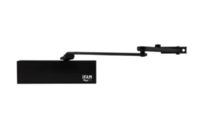 CIERRAPUERTAS IFAM U31 NEGRO SIN RETENEDOR CPU31-BLK