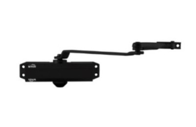 CIERRAPUERTAS IFAM U12 NEGRO CON RETENEDOR CPU12-BLK