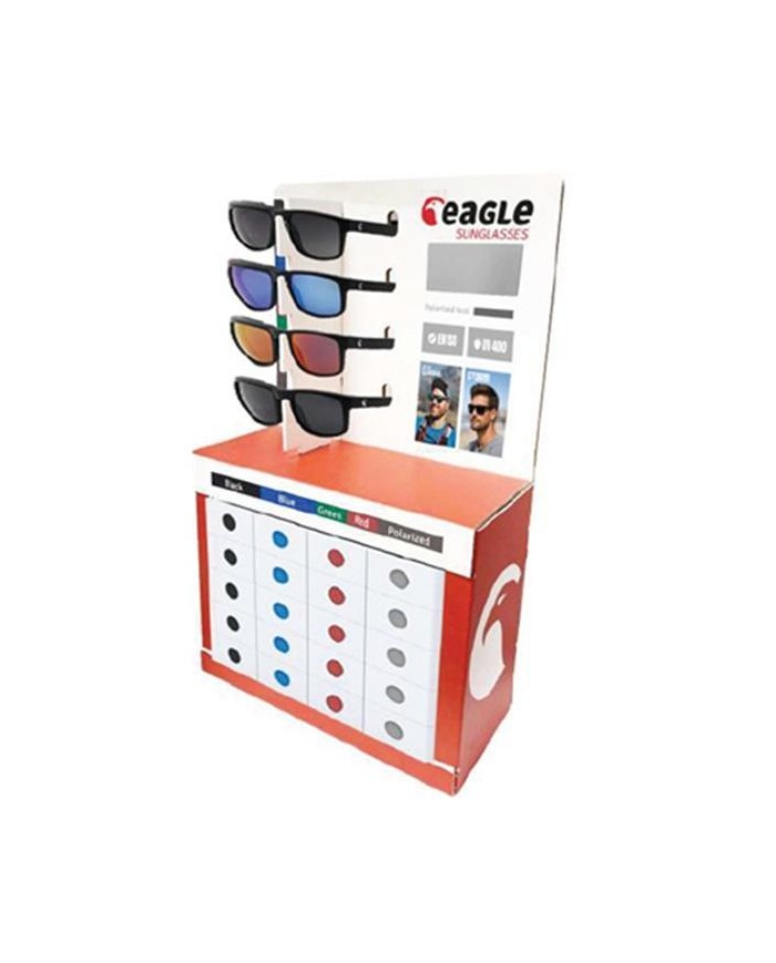 EXPOSITOR GAFAS DE SOL EAGLE 4 MODELOS 20 PARES